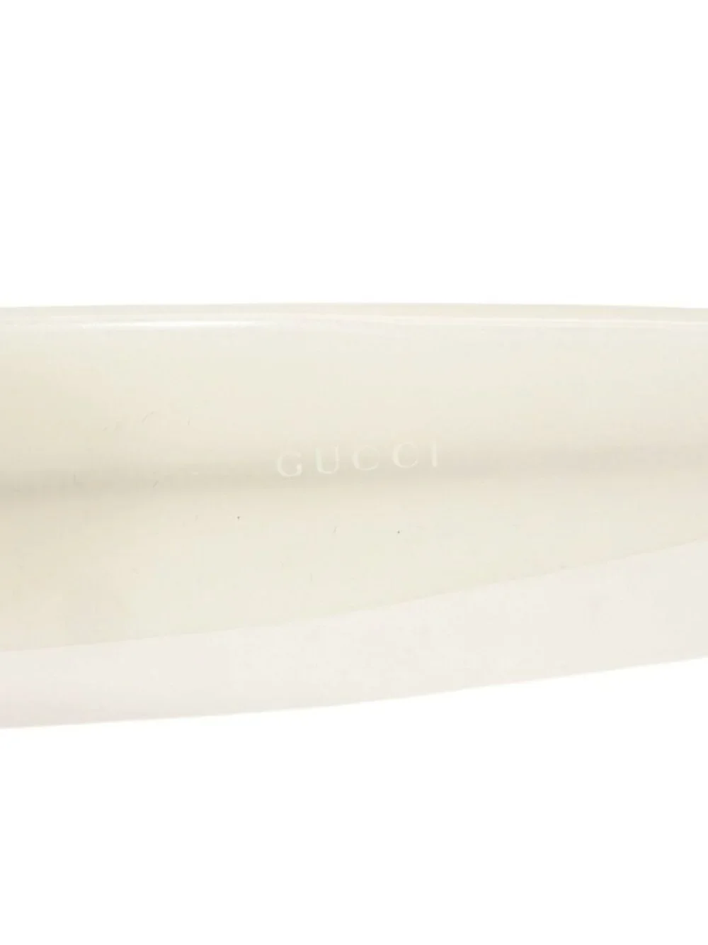Gucci Sunglasses Eyewear S Eonit GG Logo Glitter Acetate Blue White